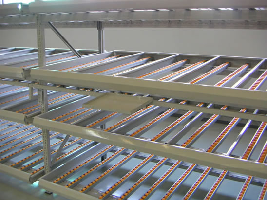 流利式（shì）貨架